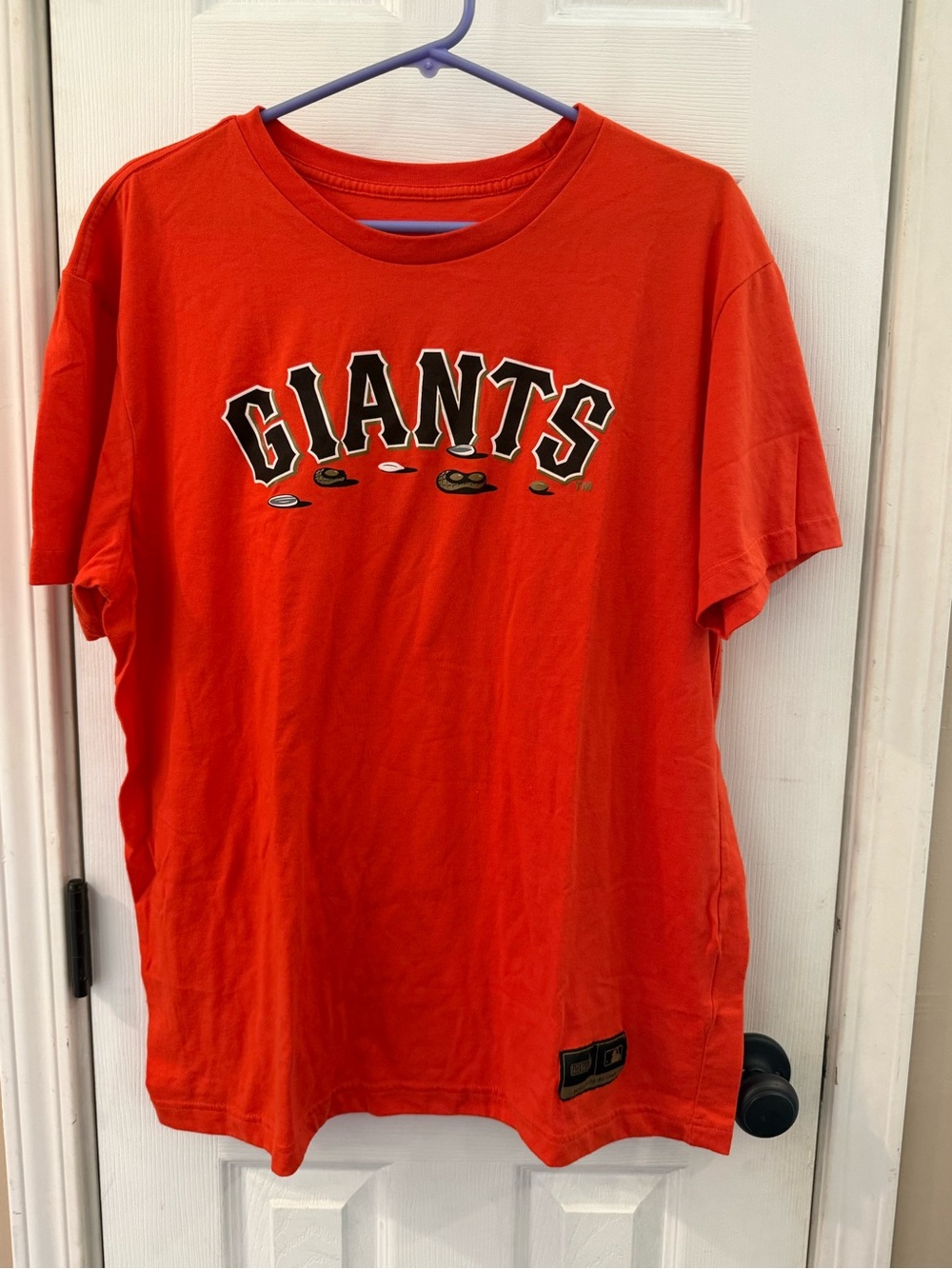 Giants Short Sleeve Graphic Tee - Orange